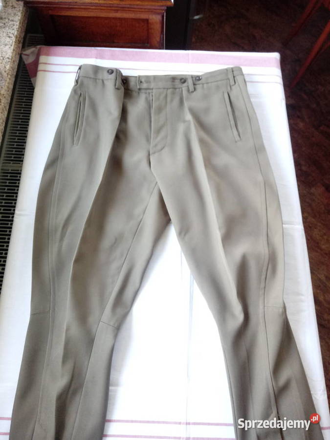 bryczesy spodnie oficerskie wojskowe KRWP wz 92 Piotrówek