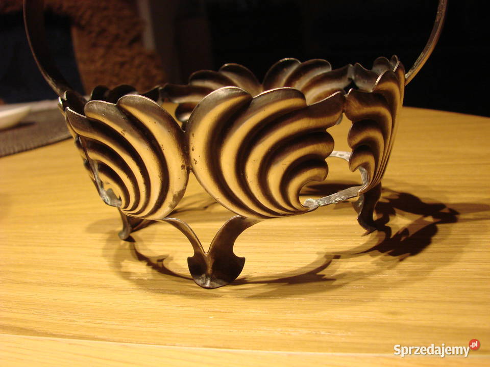 koszyk cukiernicy plater sygnowany Pruszcz Gdański sprzedam