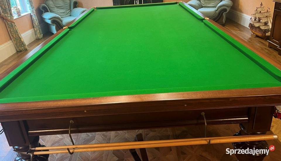 Stół SnookerBilard z II poł XIX w śląskie Konopiska