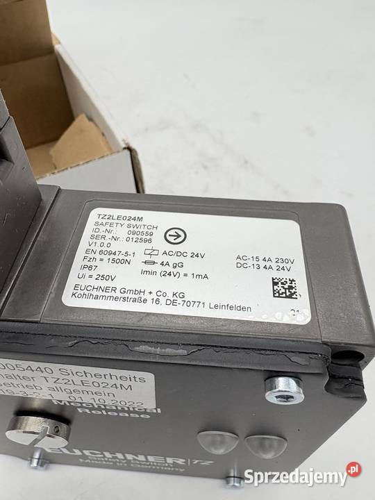 Euchner TZ2LE024M 090559 Safety switch Warszawa