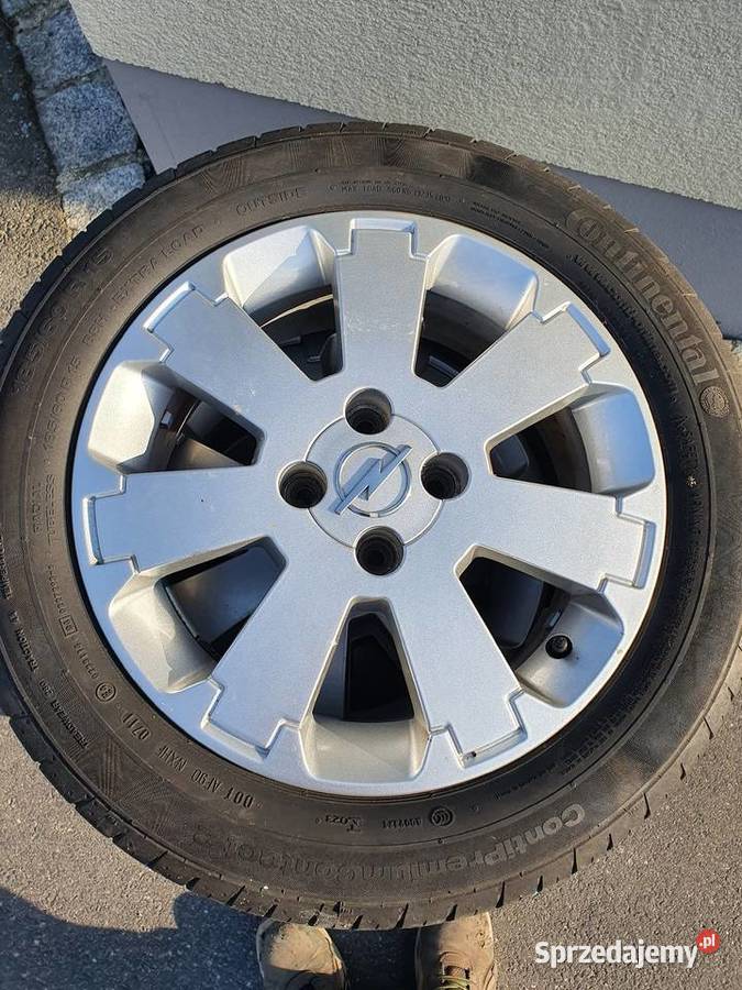 Alufelgi 4x100 z oponami opel lubelskie
