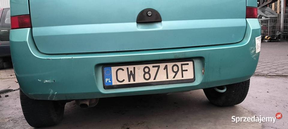 ZDERZAK TYŁ OPEL MERIVA A