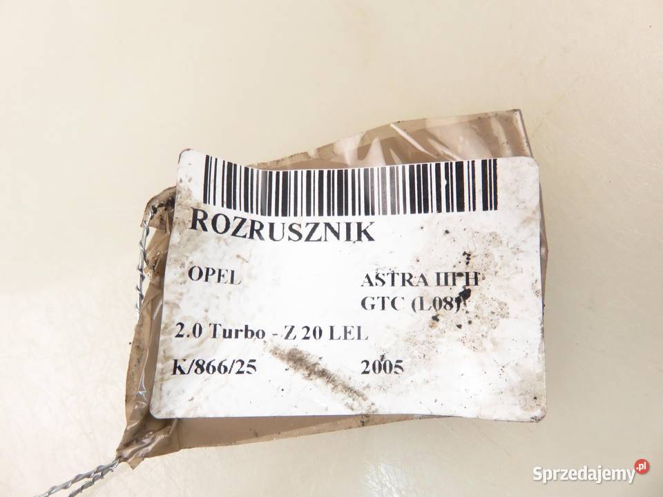 ROZRUSZNIK OPEL ASTRA III H 20 0001107101 osobowe małopolskie
