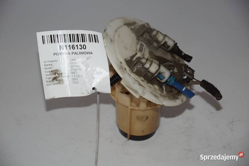 13238848 13CDTI ASTRA POMPKA PALIWOWA Lipno
