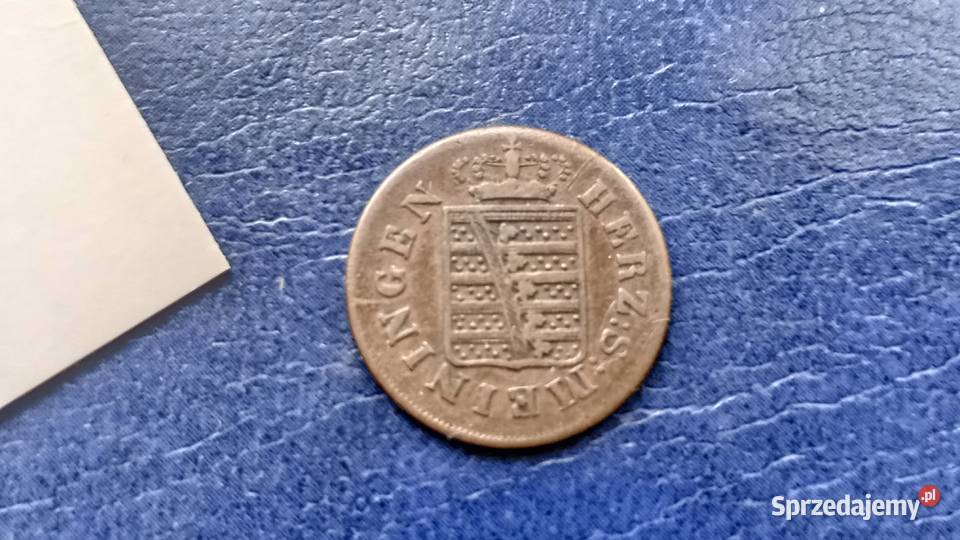 Stare monety 12 krajcar 1831 Niemcy Saksonia Lesko