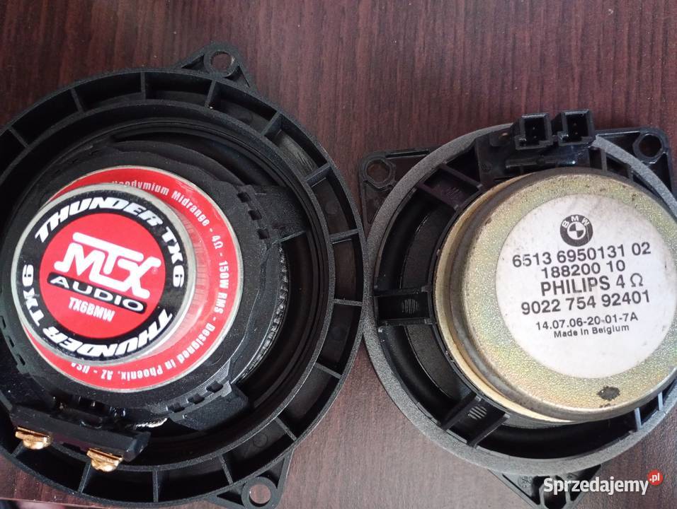 Głośniki BMW zestaw to co na zdjęcich Kownaty