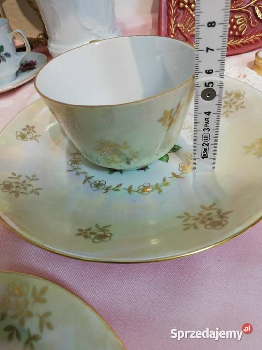 Trio porcelana Kahla Porcelana i szkło Gorlice