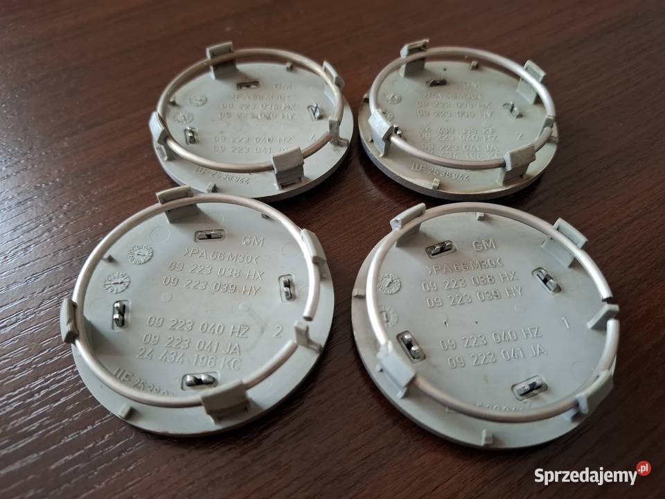OPEL 4 ORYGINALNE DEKIELEKI DO FELG 60MM Zarzecze