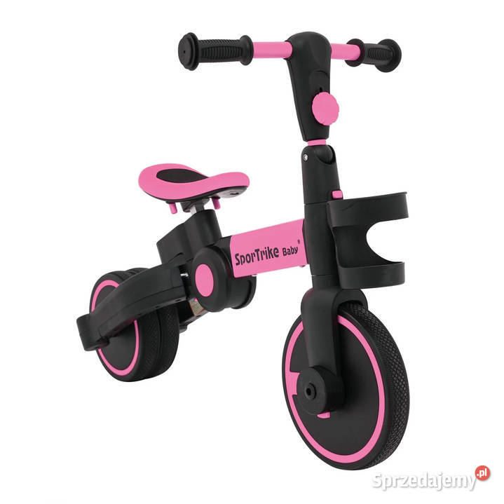 Rowerek Happy Bike 3w1 Sportrike Różowy Siedlce
