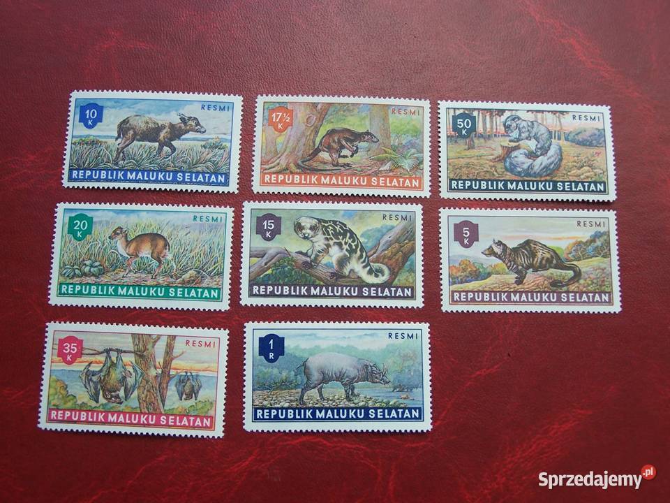 Moluki Południowe 1953 MNH Fauna Zwierzęta śląskie Tychy