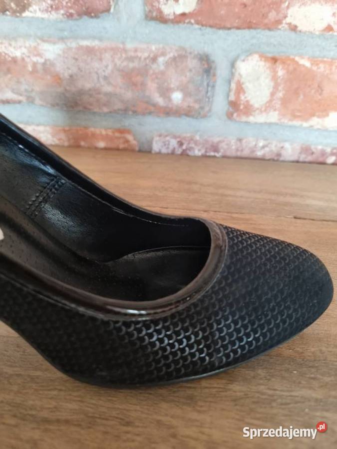 Czarne czółenka KrzyśBut inna Warszawa sprzedam