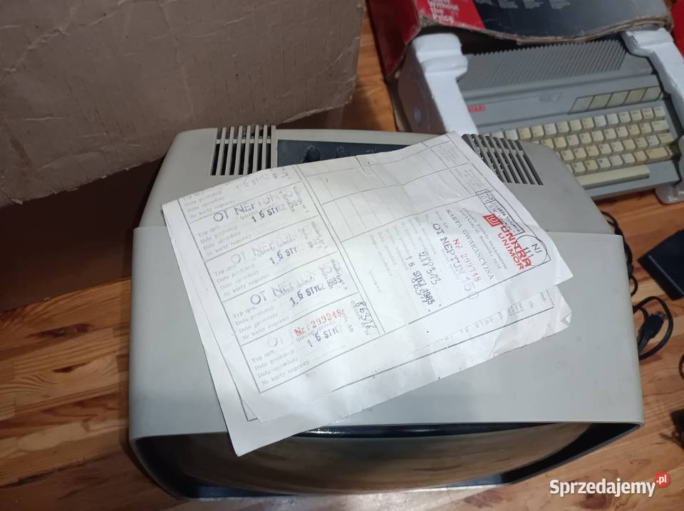 Komputer Atari i monitor UNITRA Neptun Chełm sprzedam