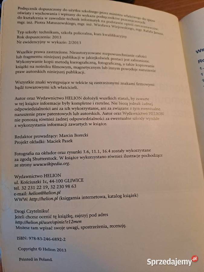 Montaż I eksploatacja komputerów osobistych Książki naukowe i popularnonaukowe Wrocław sprzedam