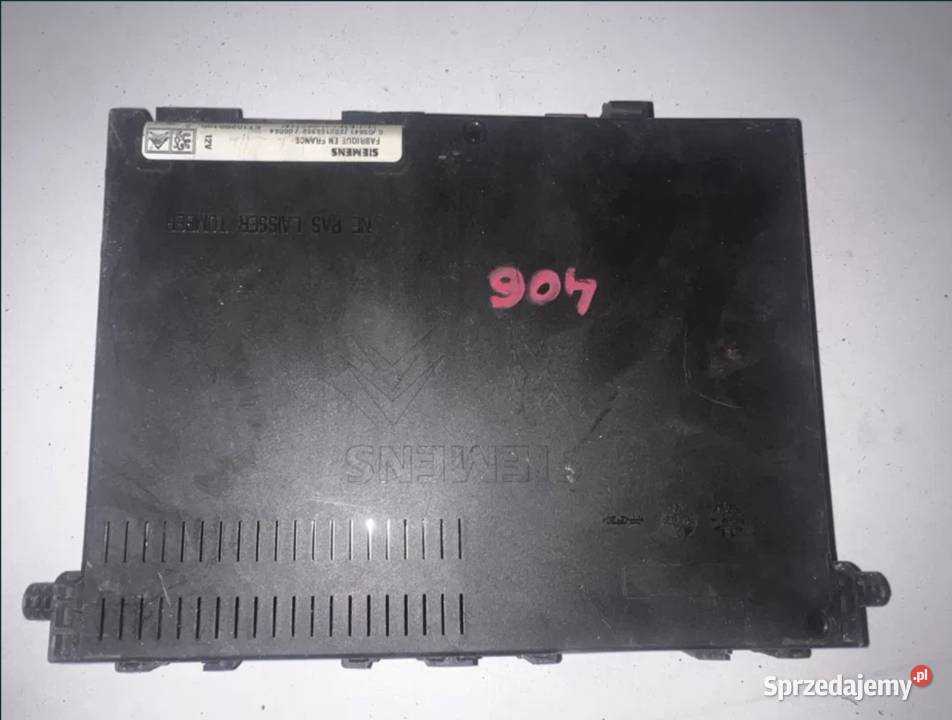 Skrzynka modul BSI Peugeot 406 wielkopolskie