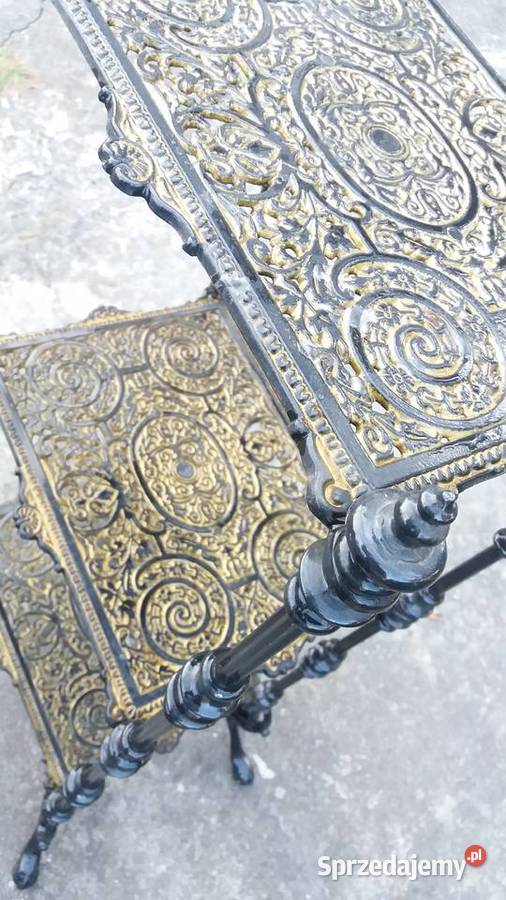 Kwietnik Ażurowy Metalowy stolik Dom i Ogród Płońsk sprzedam