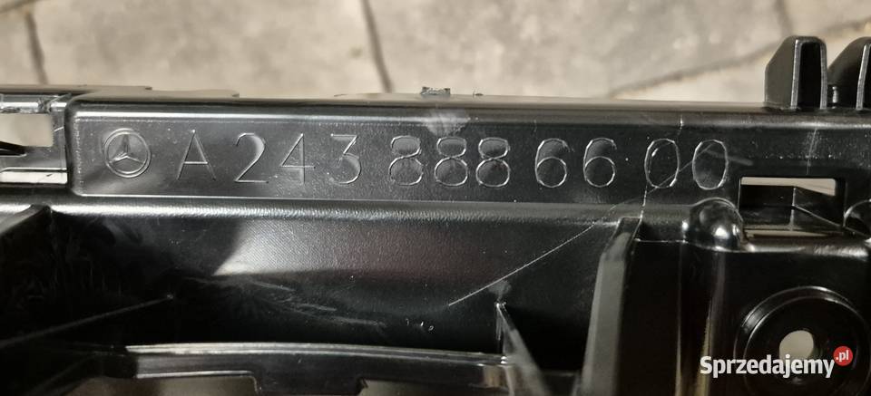 Wzmocnienie Wspornik Atrapy Grila Mercedes EQA