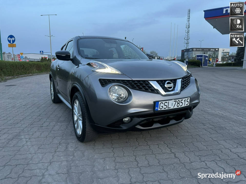 Nissan Juke 2015 12 benzyna 115 bezwypadkowy przyciemniane szyby pomorskie Słupsk