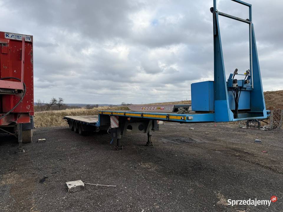 Naczepa niskopodwoziowa dolnośląskie Ząbkowice Śląskie