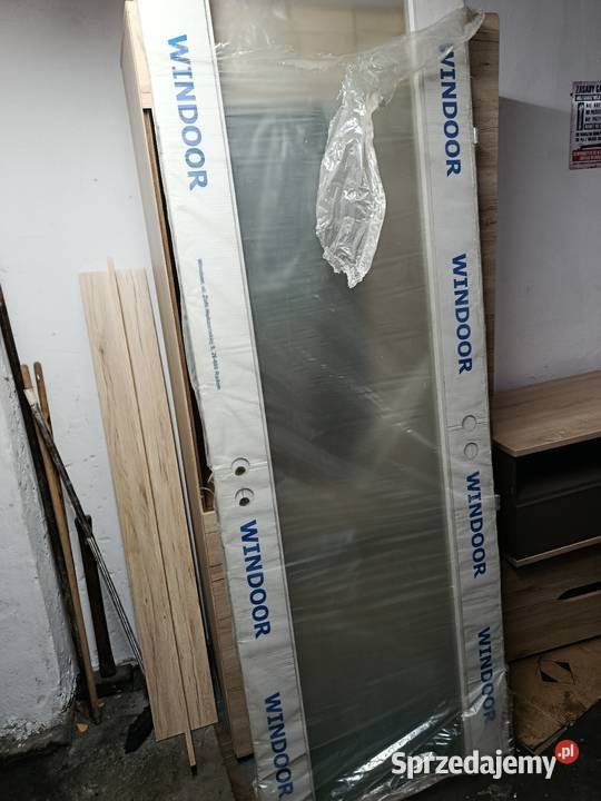 NOWE Drzwi Pokojowe WINDOOR 70 Ramiakowe Szyba Debrzno