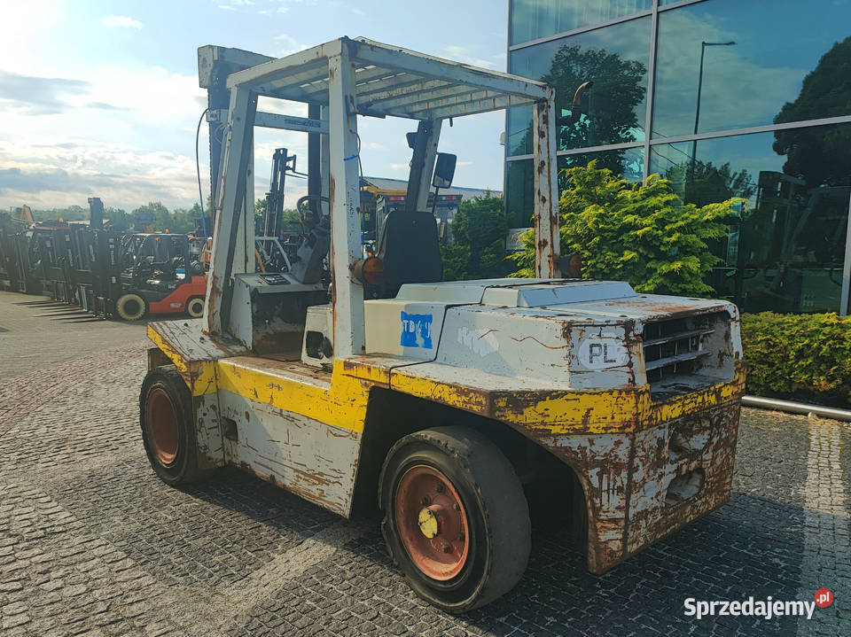 Wózek widłowy Fiat DI 60 C 6 ton diesel duplex Kęty sprzedam