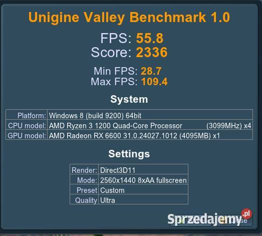 Procesor AMD Ryzen 3 1200 AF socket AM4 4 sprzedam