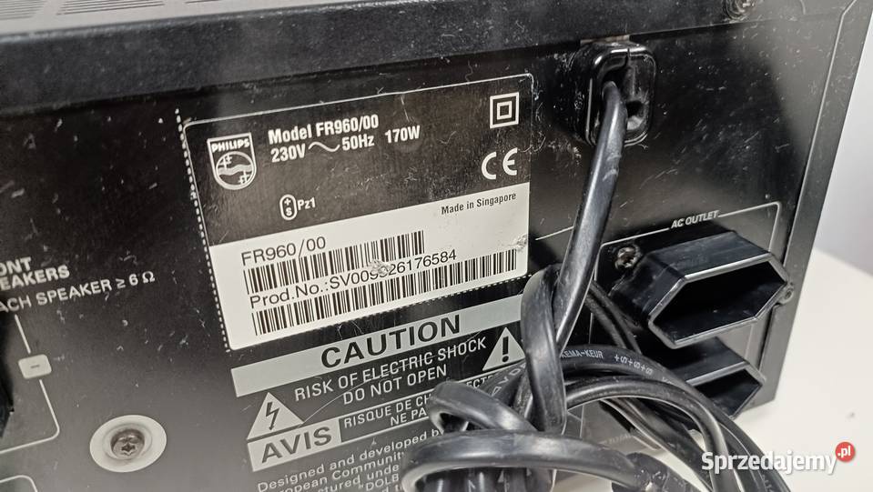 PHILIPS FR 960 Amplituner bez pilota