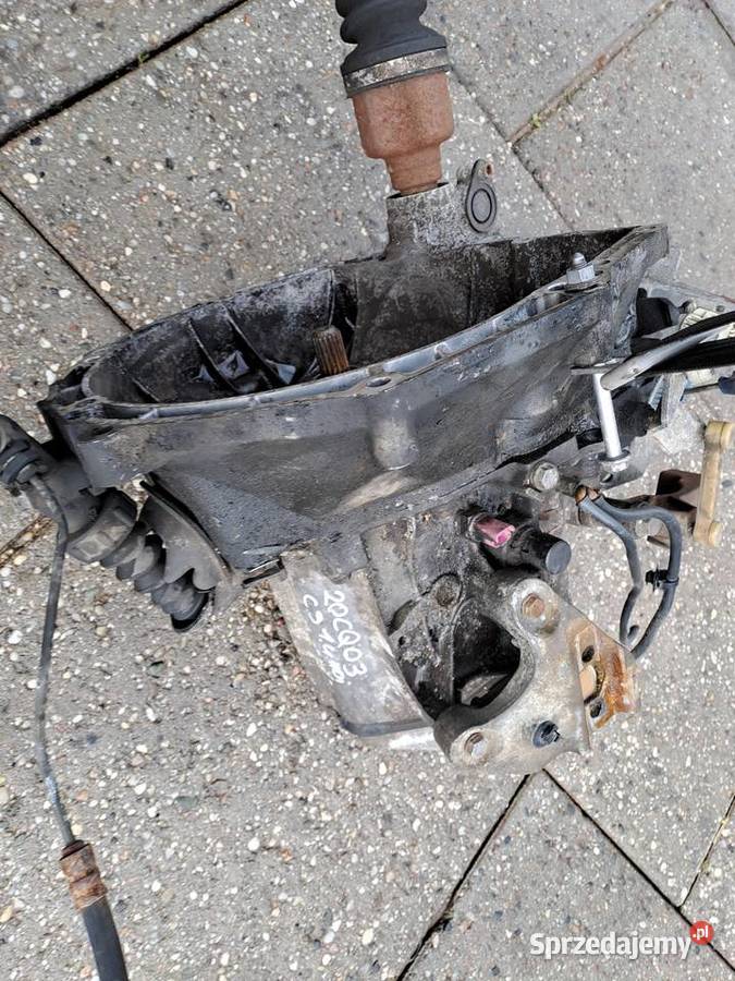 Citroen C3 14 HDi 68 skrzynia biegów kod 20CQ03 śląskie Jastrzębie-Zdrój