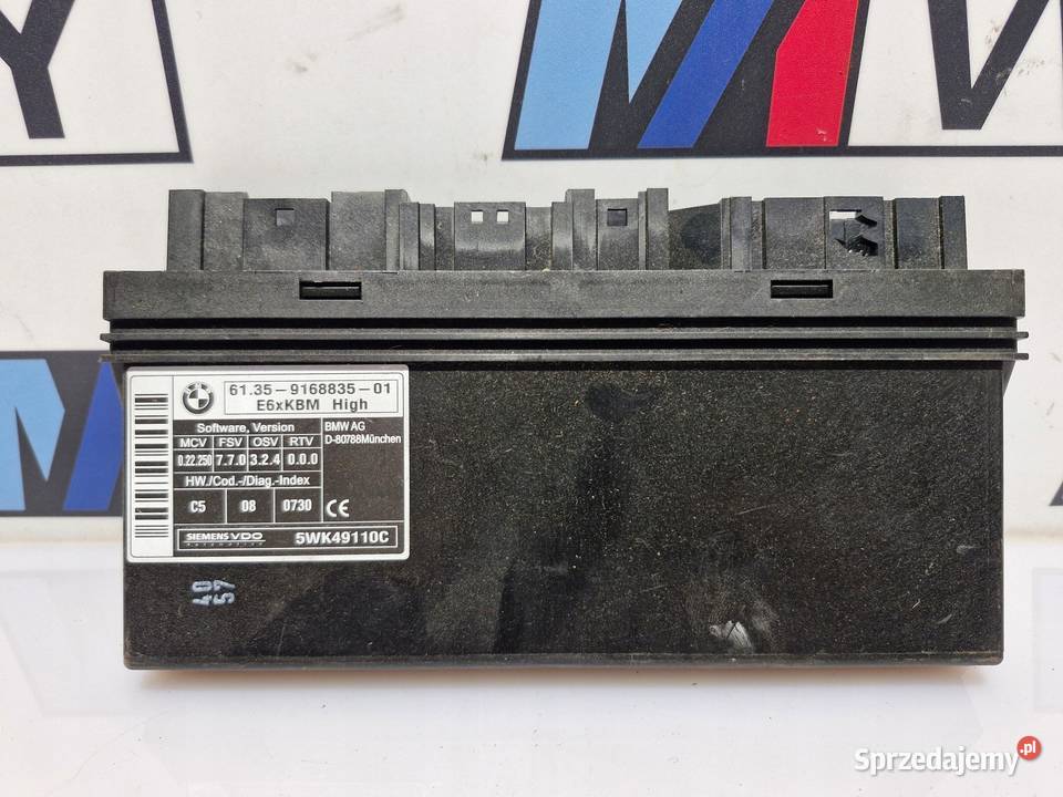 BMW E60 E61 MODUŁ KOMFORTU LIFT 9168835 osobowe sprzedam