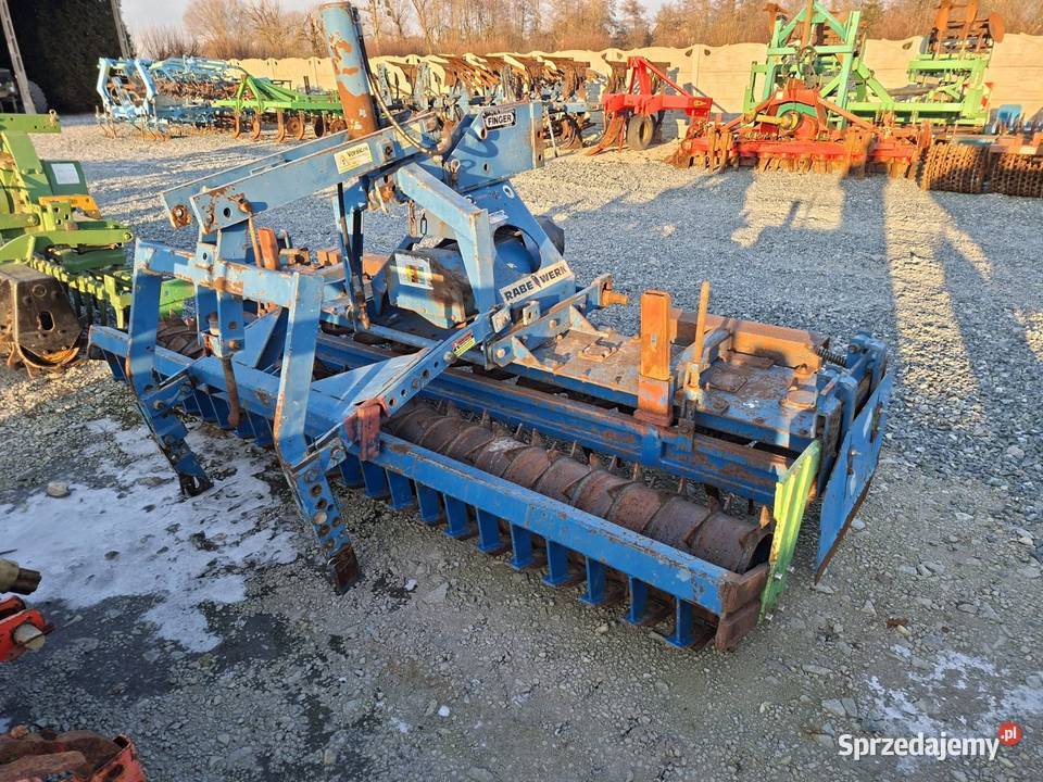 Agregat uprawowosiewny brona RABEWERK 3m Rabe Agregaty łódzkie