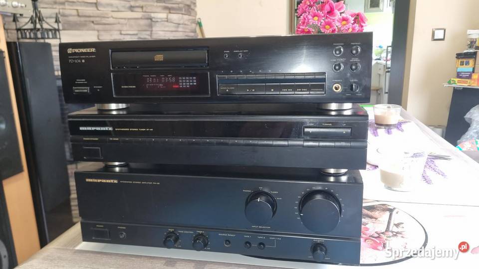 Wieża Marantz PM30 2x35W tuner ST40 CD Pioneer Warta sprzedam