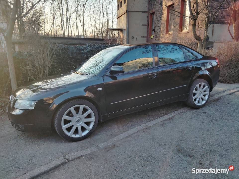 Audi A4 b6 19 TDI 168 2003r czarny Olkusz sprzedam