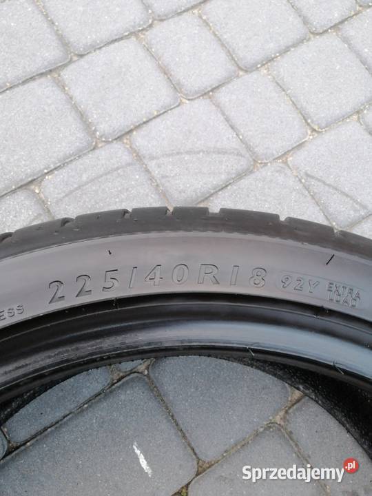 Okazja 2 opony letnie 225 40 r18 Leszno