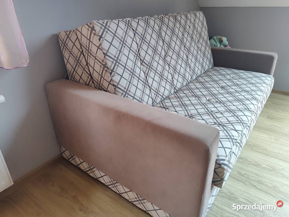 Sofa amerykanka z pojemnikiem na posciel
