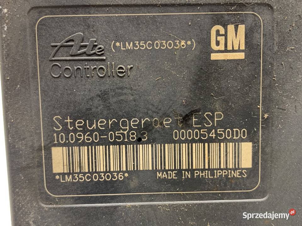 POMPA ABS OPEL ASTRA H 13157578 17 101 0414