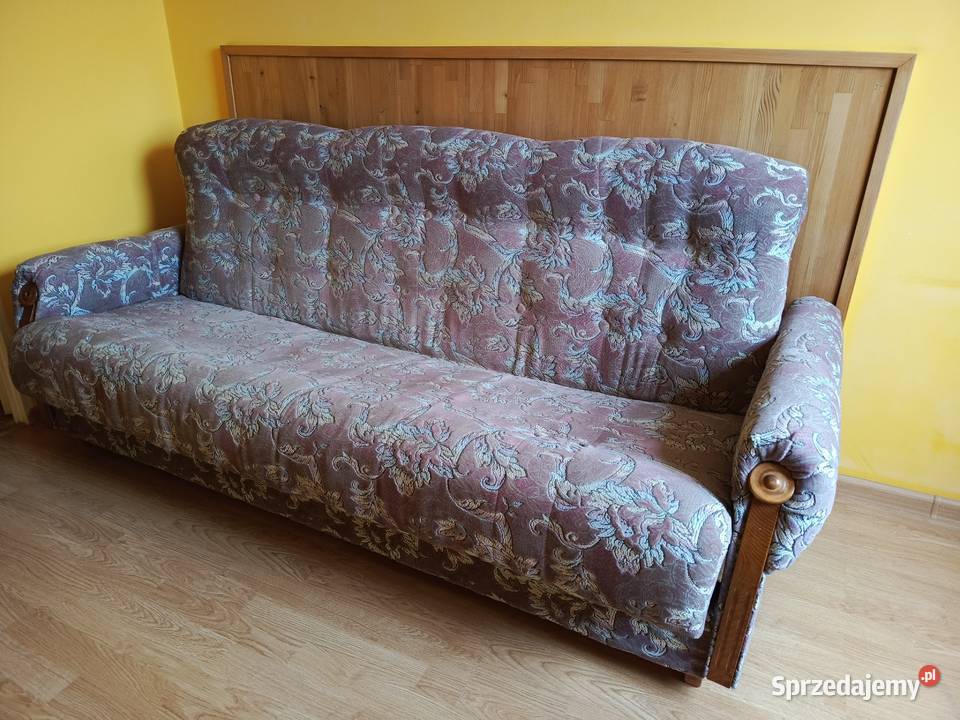 Wersalka rozkładana z pojemnikiem na pościel Będzin