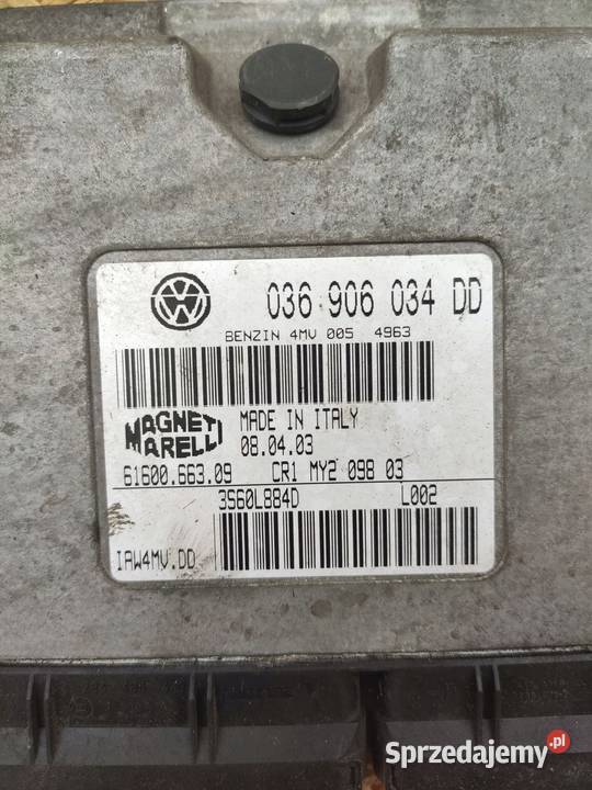 STEROWNIK SILNIKA KOMPUTER 036906034DD IAW4MVDD śląskie