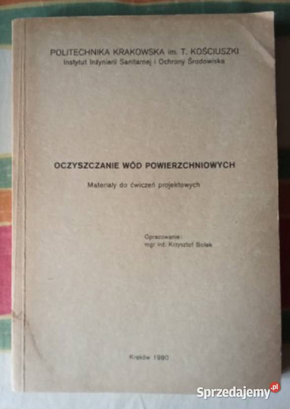 Oczyszczanie wód powierzchniowych materiały do łódzkie Łódź