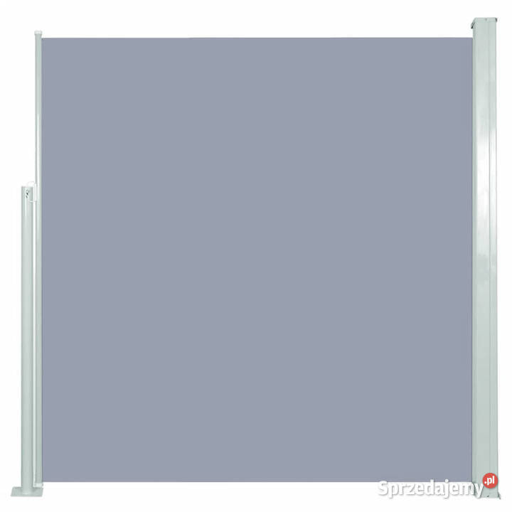 Zwijana markiza boczna 140 x 300 szara WM45357 Markizy i osłony Warszawa