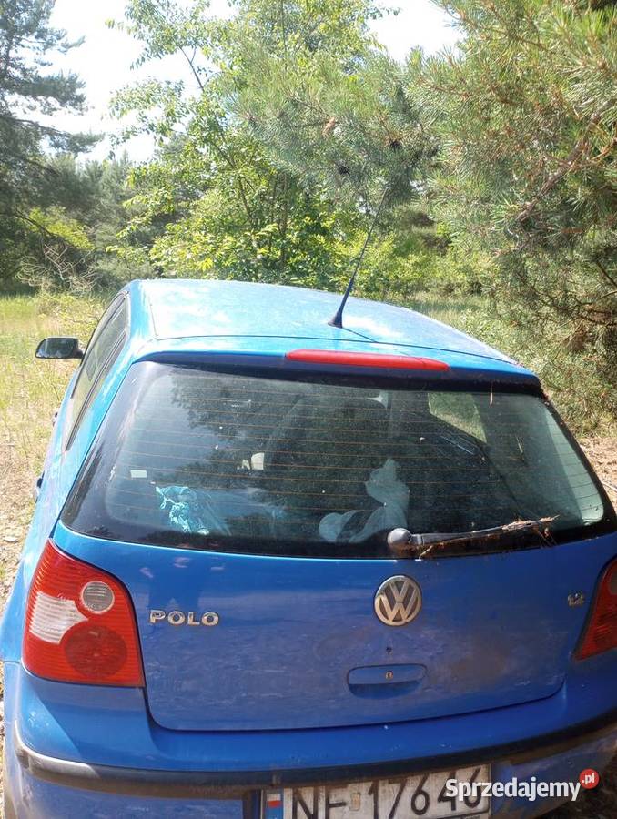 Sprzedam VW Polo 2002 niebieski mazowieckie Korczew
