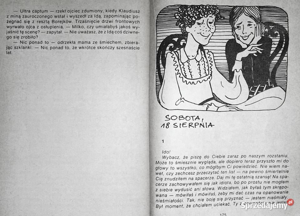 Ida sierpniowa Małgorzata Musierowicz sprzedam