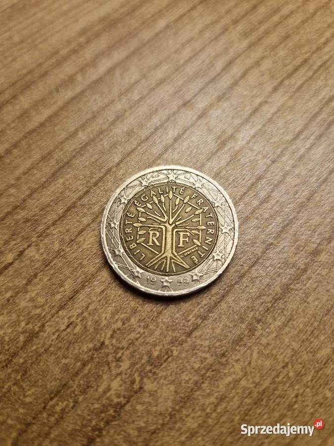 Rzadka moneta 2 euro drzewo życia 1999 Radłów