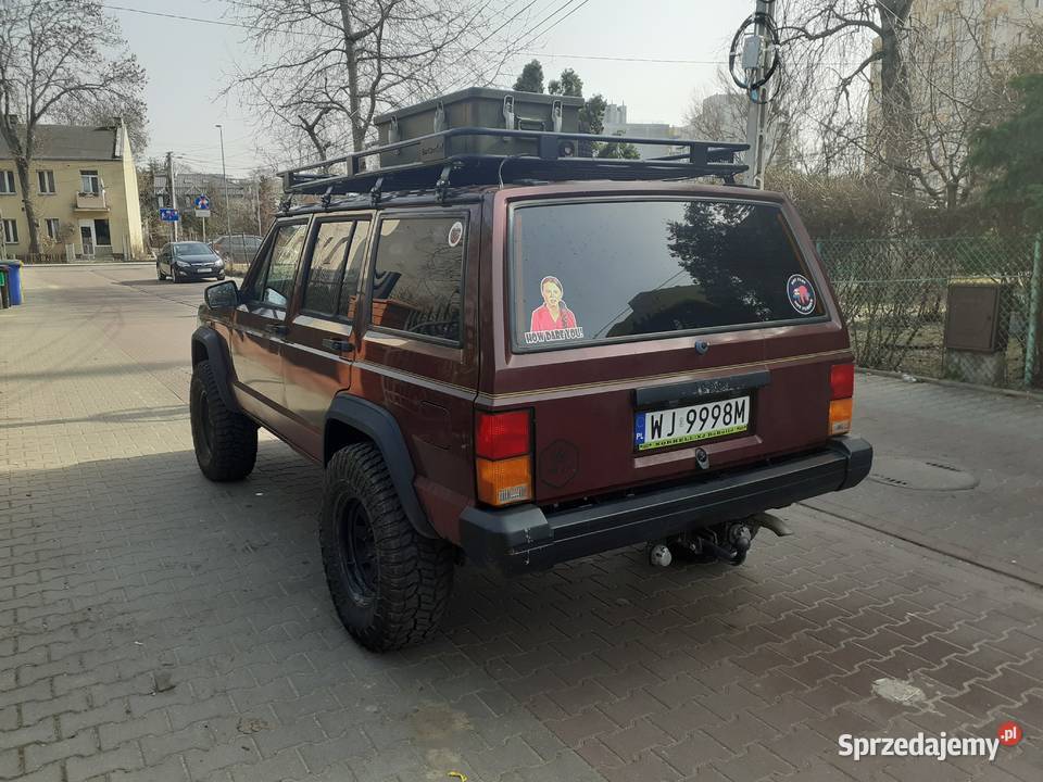 Jeep Cherokee XJ 40 oryginał wer europejska benzyna+LPG Warszawa