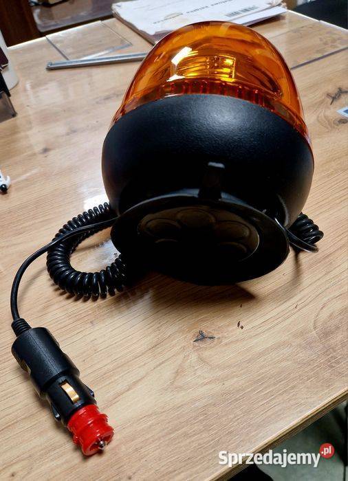 OKAZJA Kogut lampa błyskowa LED obrotowa Dobrzyniewo Duże