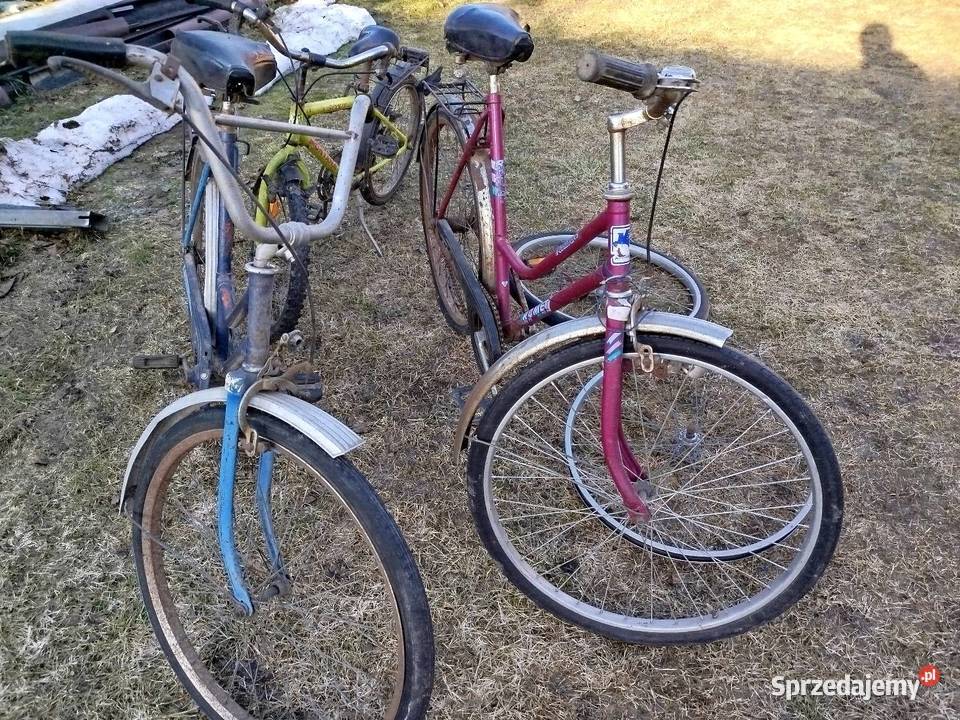 Rowery stare w stanie
