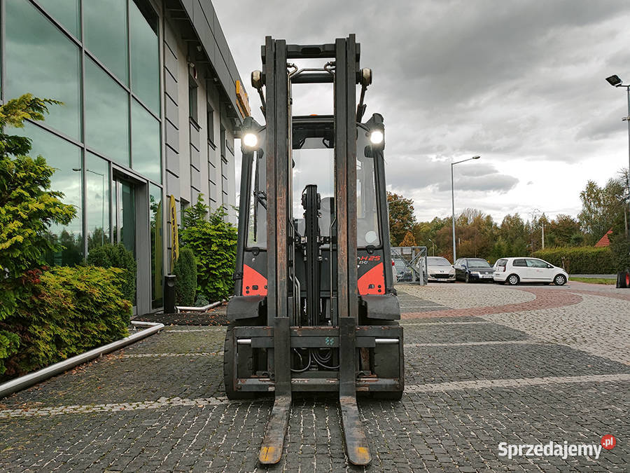 Wózek widłowy Linde H25D02 25 t triplex 551 m małopolskie Kęty