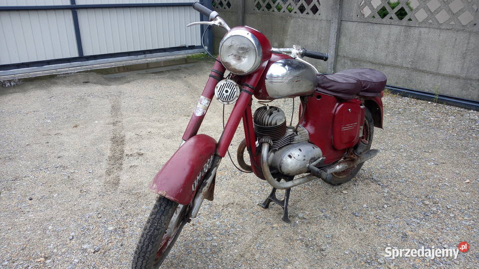 Jawa 175 zarejestrowana motobazarprl Mogilno