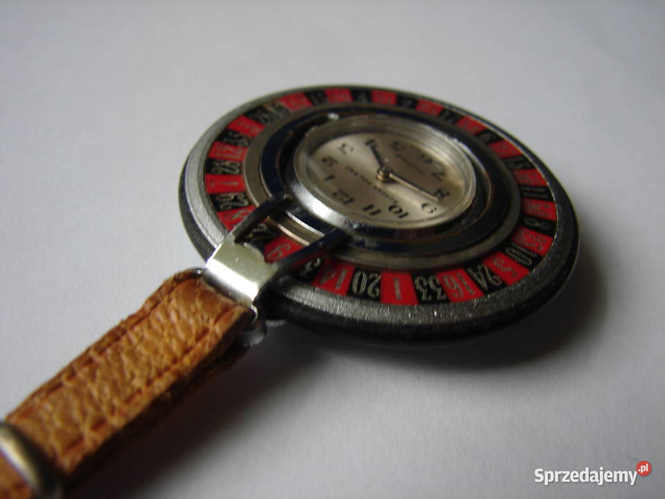 Bumar Poland zegarek ruletka World Time rzadki Warszawa sprzedam