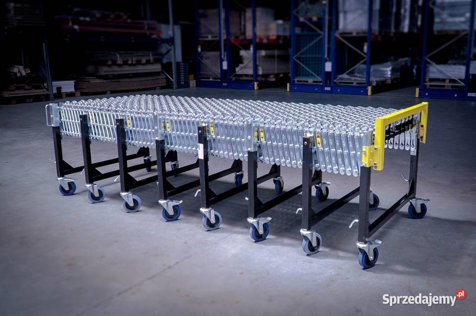 Przenośnik rolkowy grawitacyjny szer 610 i 760mm Chojnice
