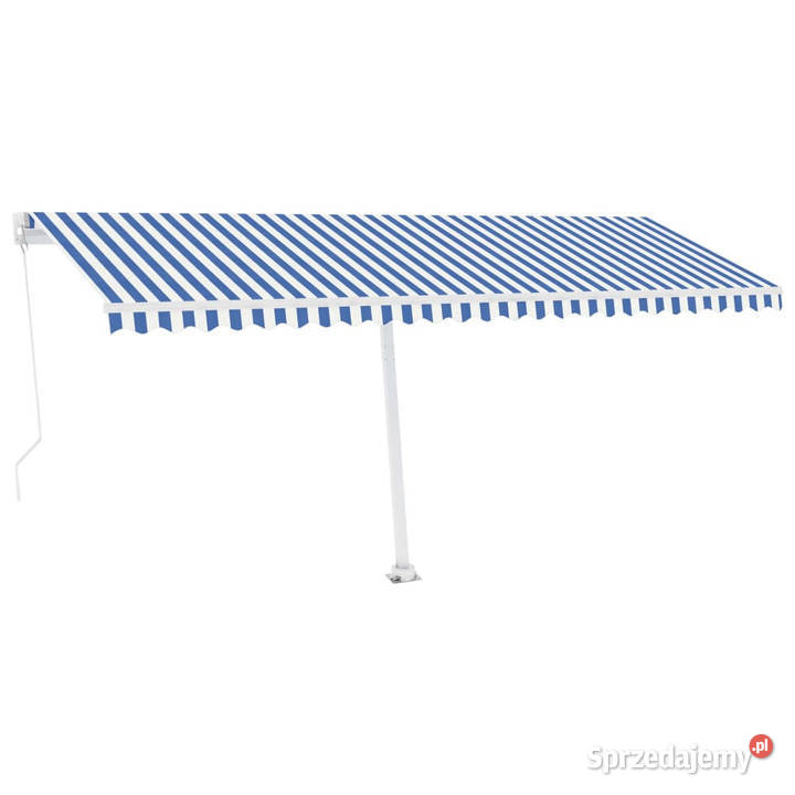 Ręcznie zwijana markiza z LED 500x350 Warszawa