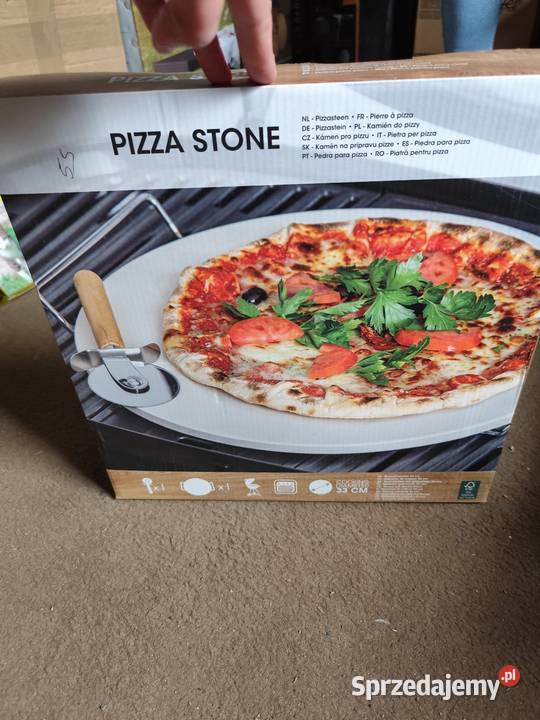 Kamień do pizzy okrągły 33 AGD drobne Węgorzyno sprzedam